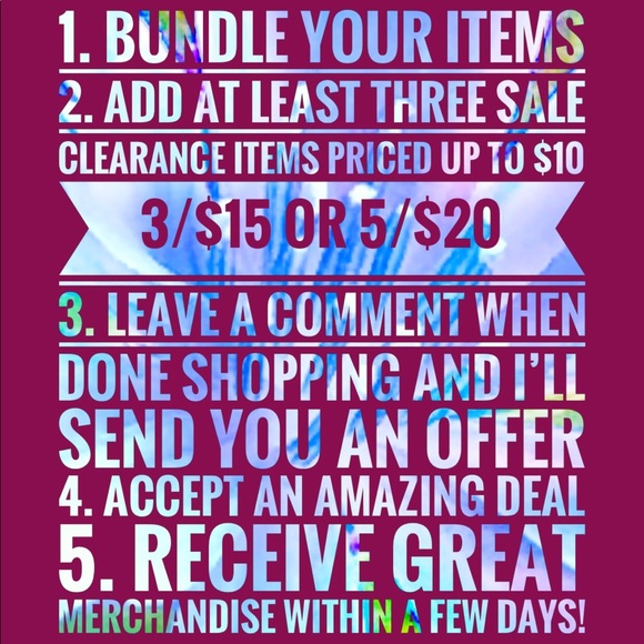 SALE CLEARANCE 3/$15 or 5/$20 - Picture 2 of 3